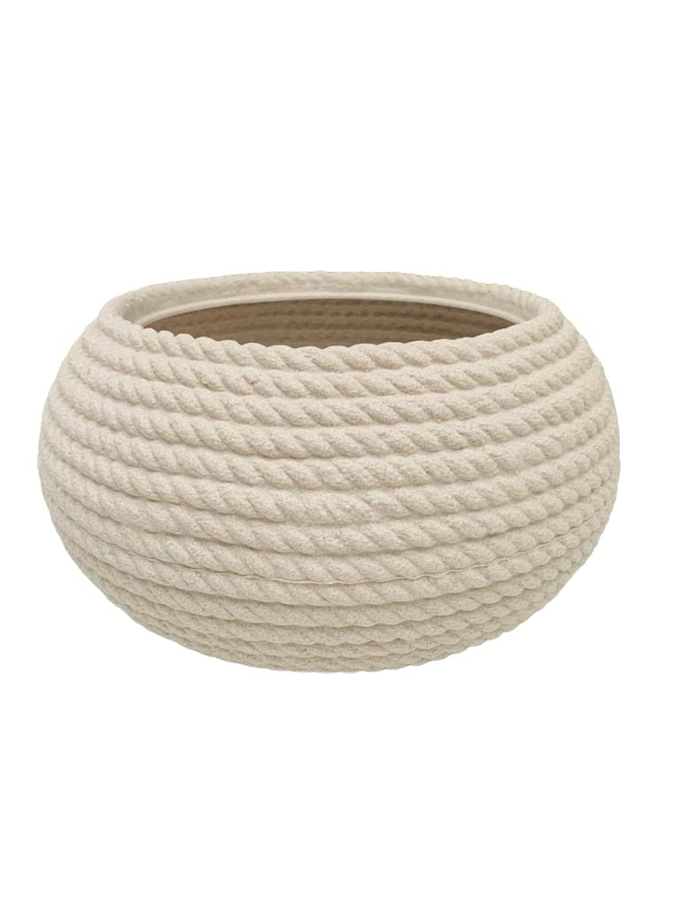 Cesto in giunco naturale - 27 x 23 cm - Vaso per piante, organizer Cesto in giunco naturale - 27 x 23 cm - Vaso per piante, organizer